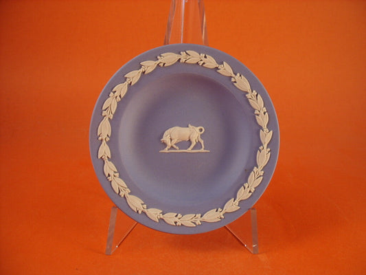Piatto Jasper Azzurro Mitologia Greca Wedgwood in gres